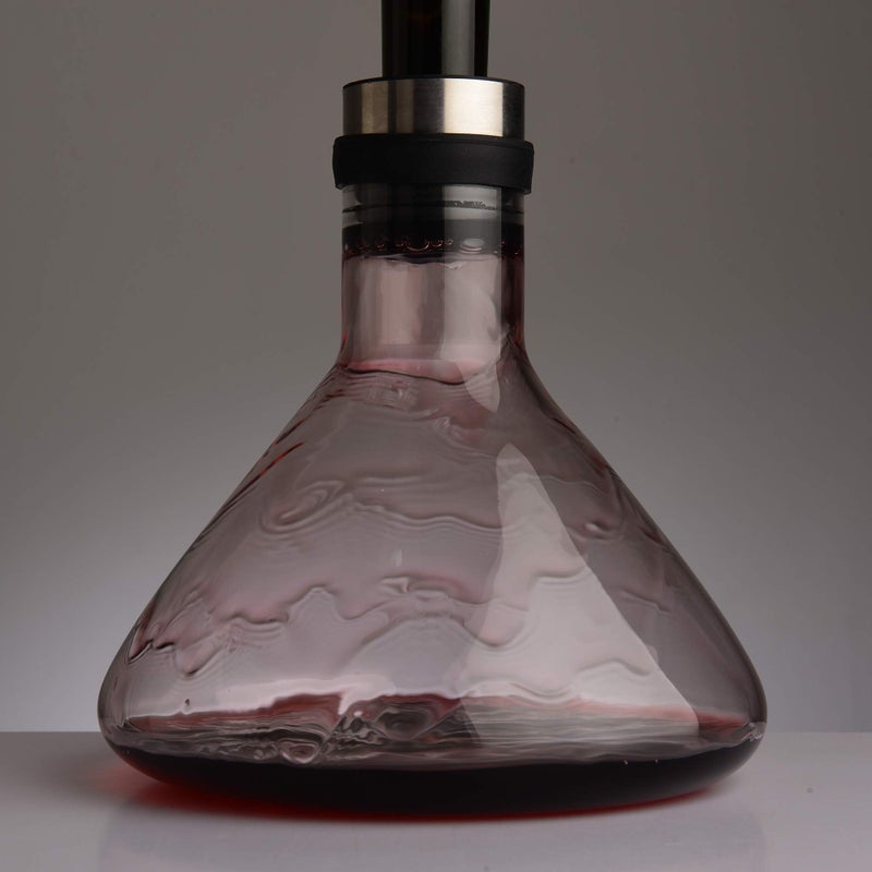 NORTHOME Wine Breather carafe with lid 50oz, Hand Blown heat-resistant Glass, Red Wine Carafe, Wine Decanter Wine Accessories - Image 4